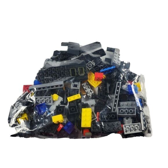 Assorted Lot Of Loose Mega Block Pieces Building Bricks 8.1 Ounces Multicolored - Picture 1 of 2